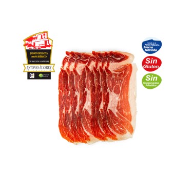 copy of Jambon de Bellota Ibérico coupé au couteau 75% race ibérique