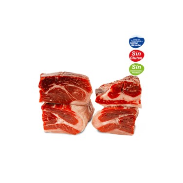 Jamón de Bellota ibérico 50% raza ibérica Reserva en Trozos, 48 meses