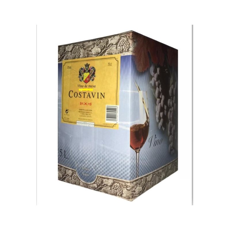 BOX 5L DE VINO TINTO