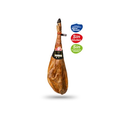 Jamón de Bellota 100% Ibérico raza Ibérica Gran Selección entero, 48 meses