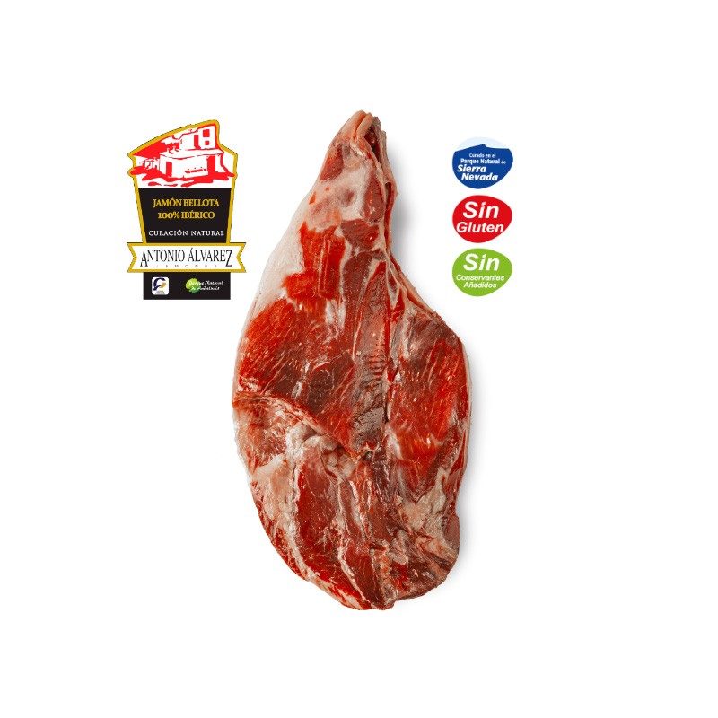 Jamón de Bellota 100% Ibérico raza Ibérica Gran Selección entero, 48 meses